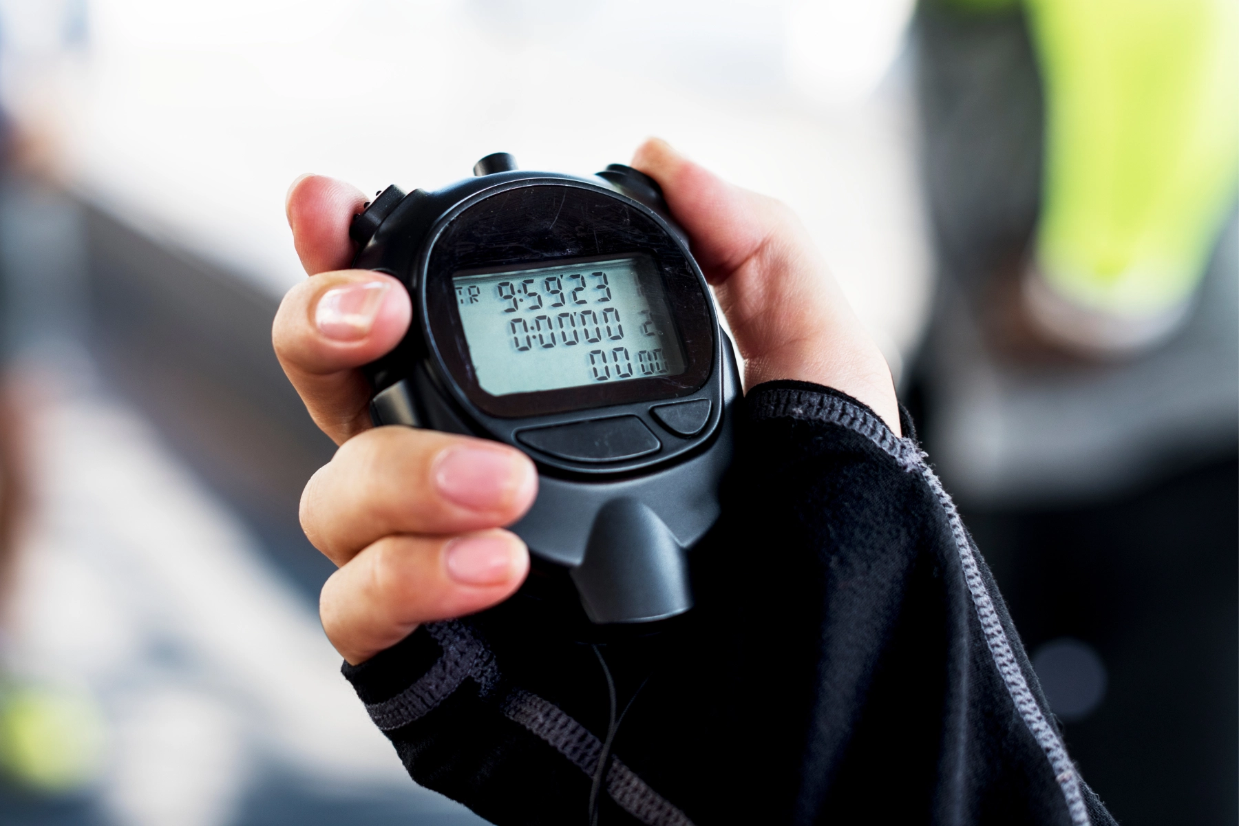 Cronometro per allenamento breve e workout veloce in palestra